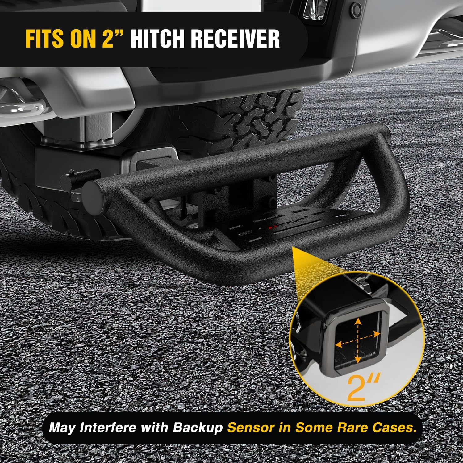 Thumbnail 6 de Nilight Universal Hitch Step 350 lb hitch step