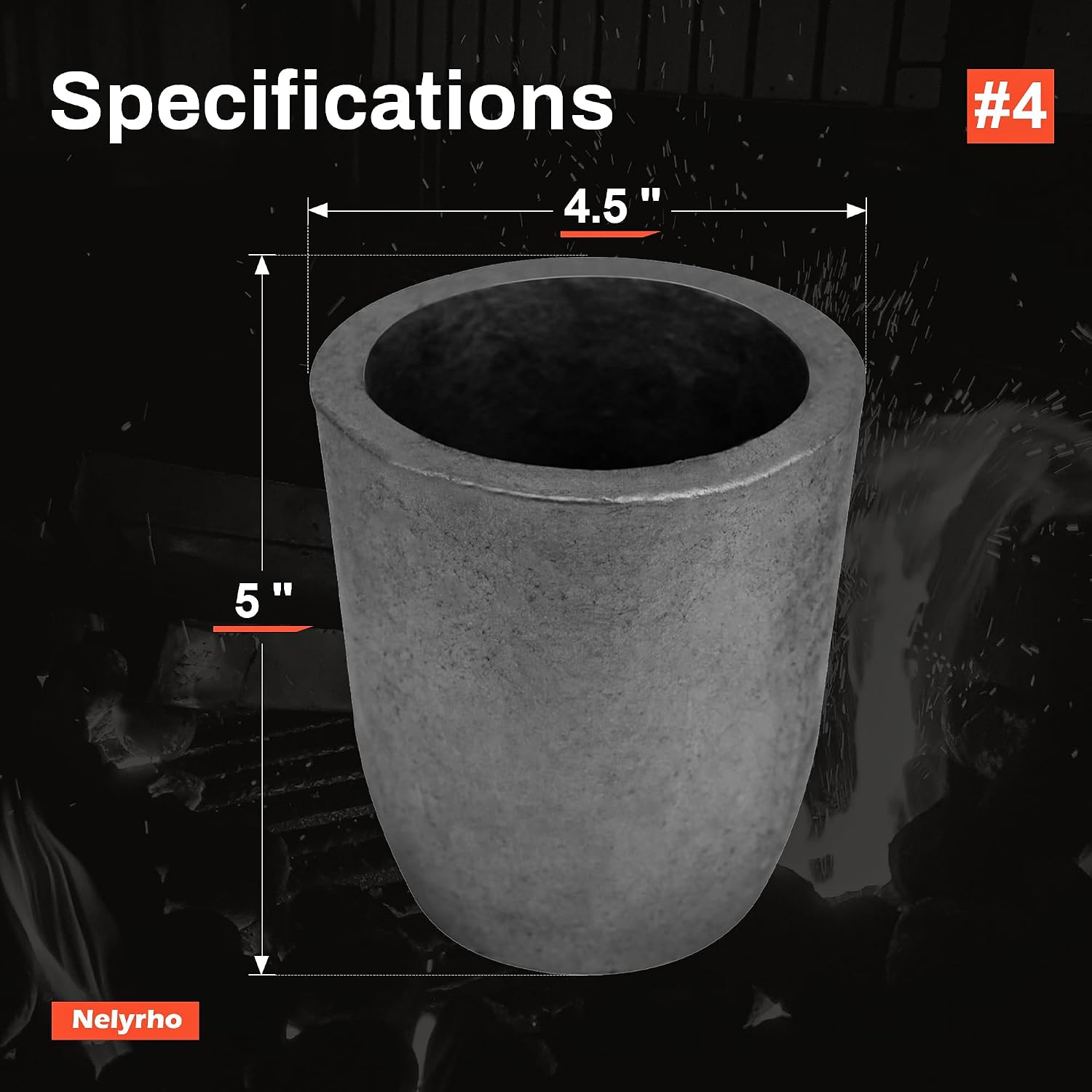 Thumbnail 4 de Nelyrho Crucible Pouring Tongs, 4.5 kg