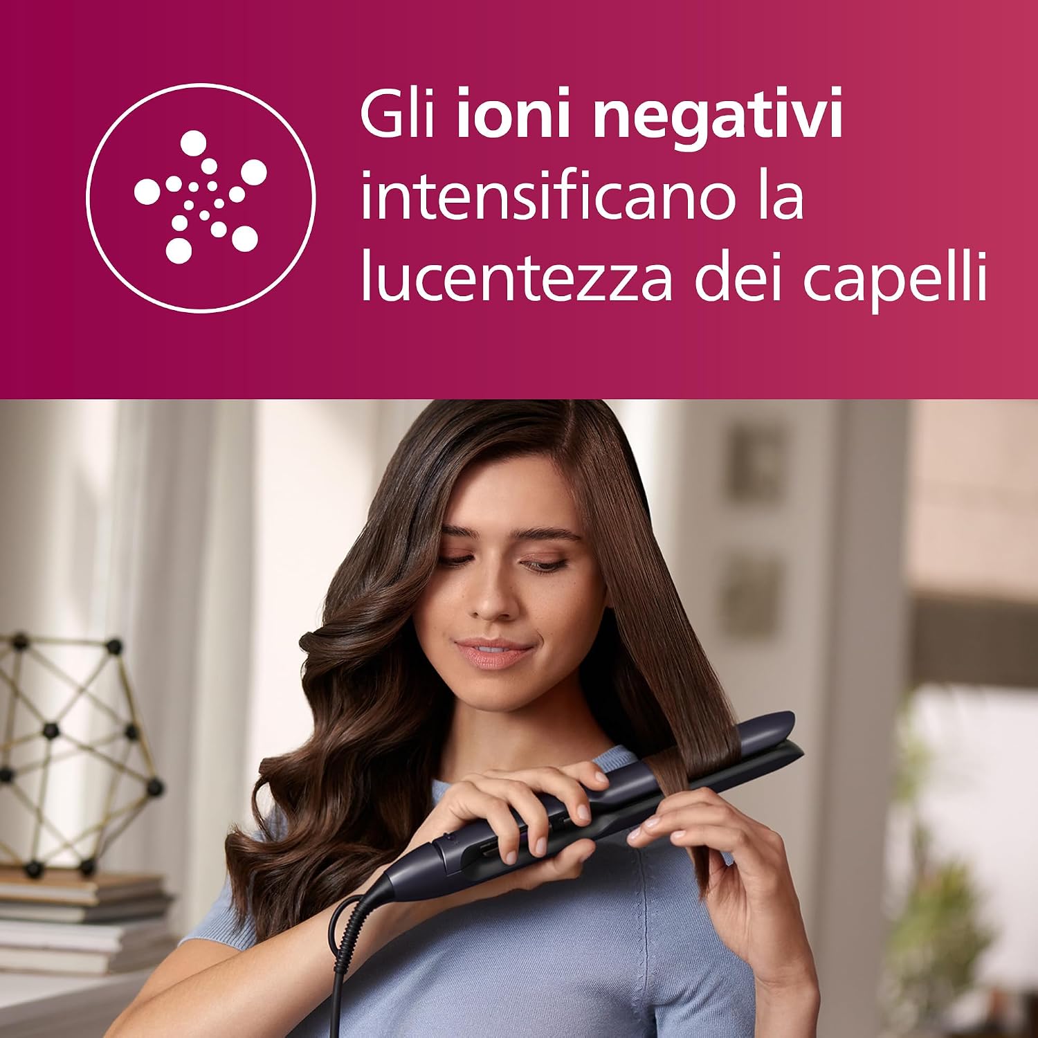 Thumbnail 4 de Philips Piastra Serie 7000 BHS732/00 – ThermoShield, ioni minerali e ceramica con olio di argan
