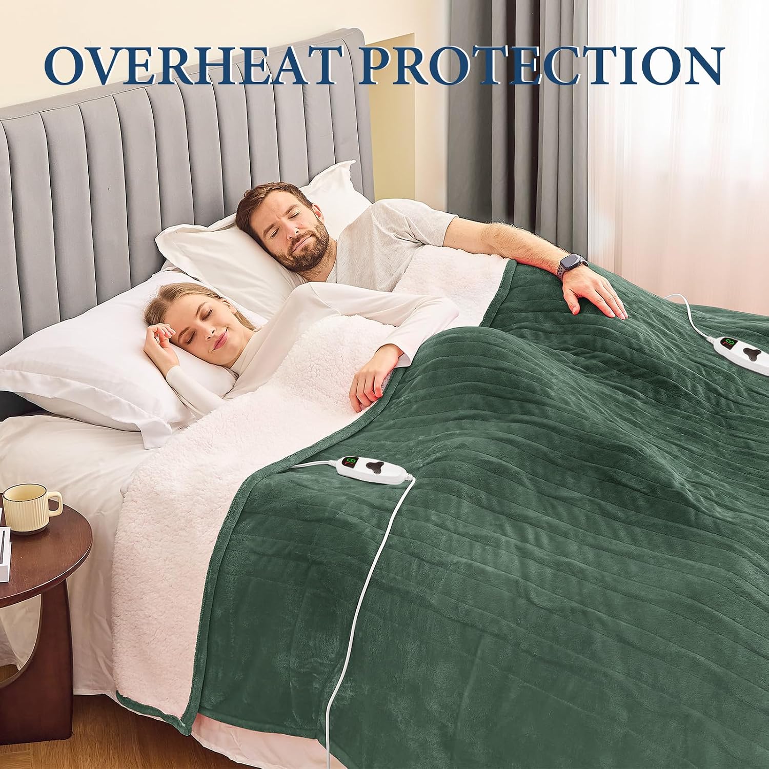 Detalle 2 de Greenoak Electric Blanket King Size