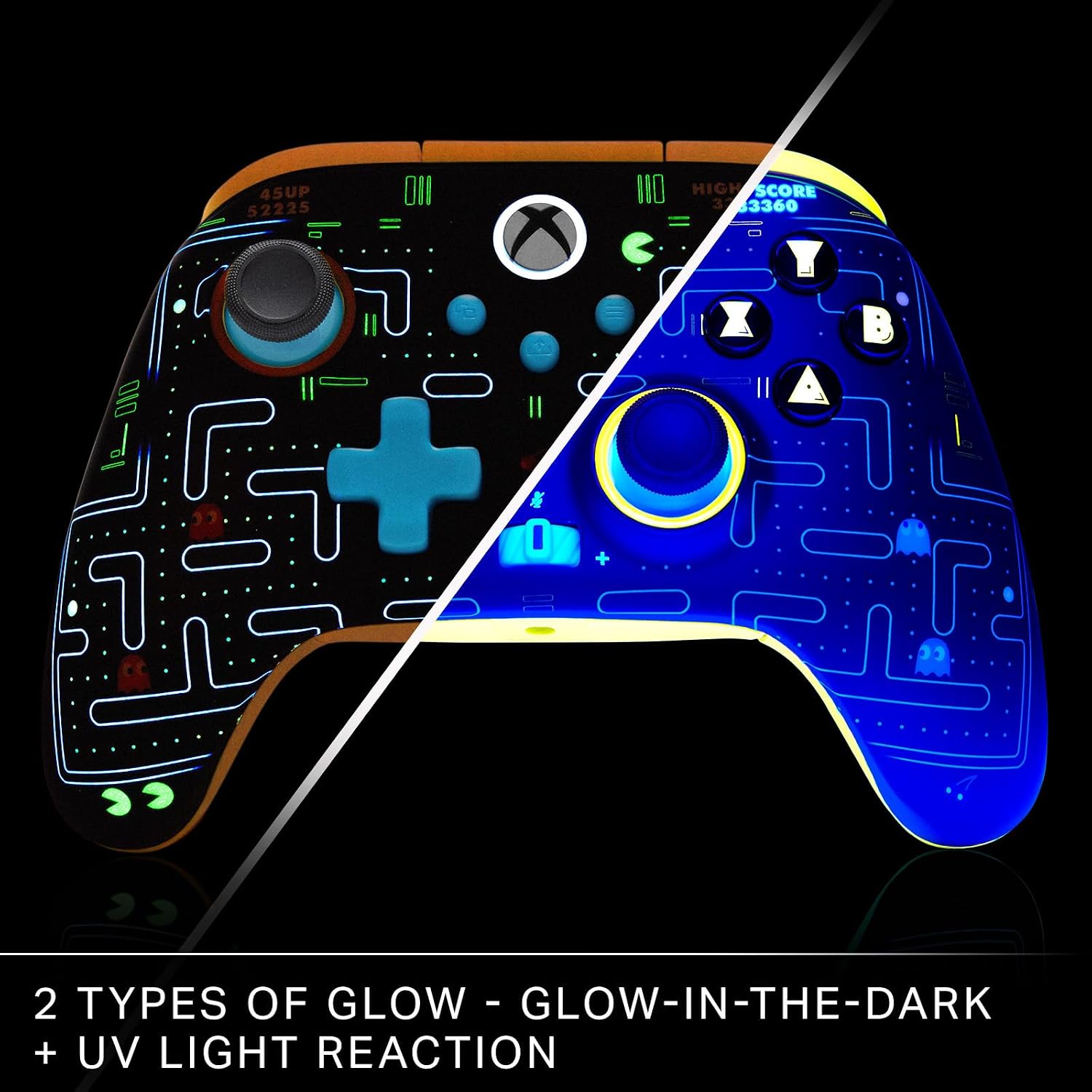 Thumbnail 1 de PowerA XBGP0435-01 ワイヤレスコントローラー for Xbox Series X|S パックマンSE、ホールエフェクト・3段階トリガーロック