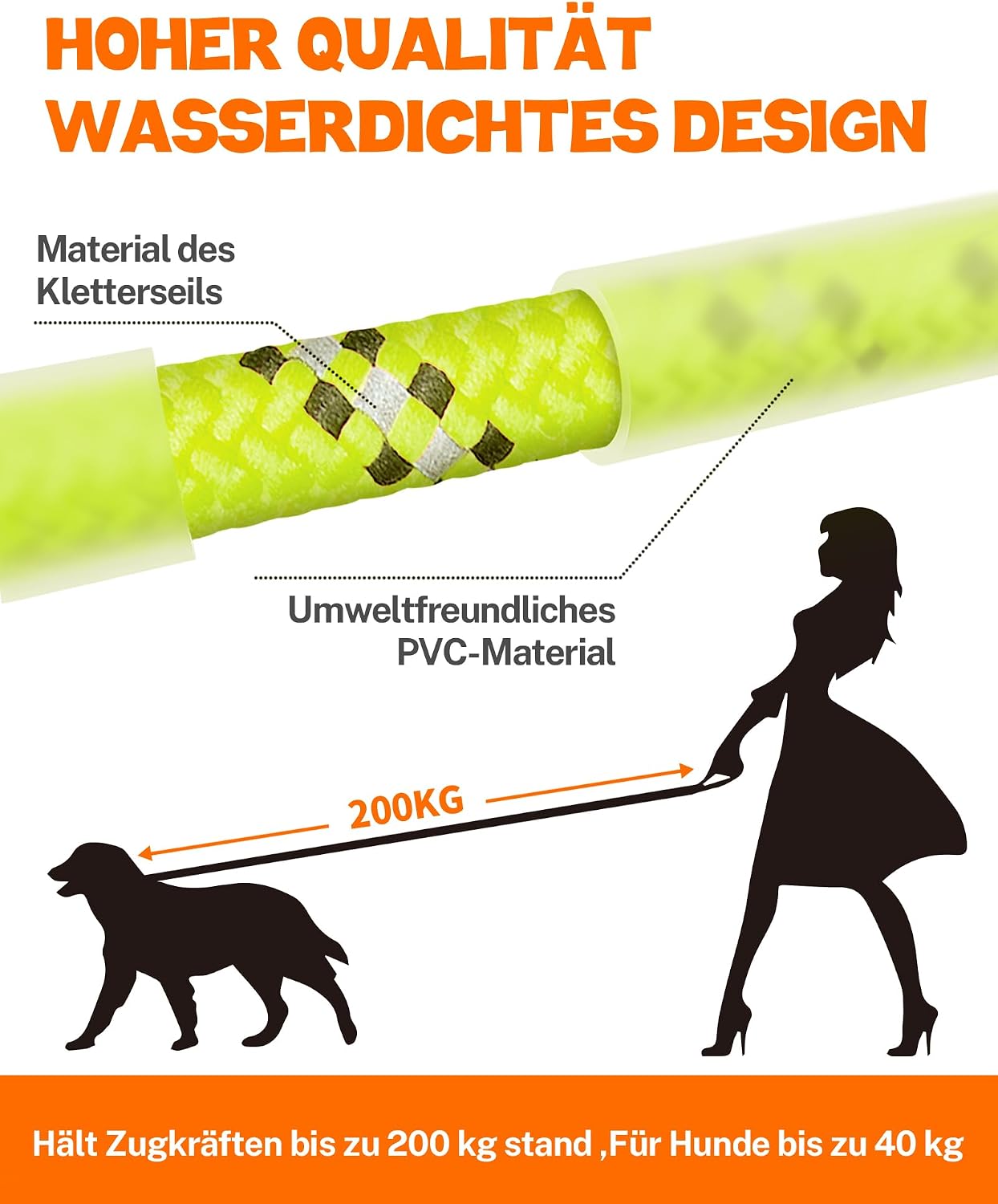 Detalle 2 de Toozey Schleppleine 10m für Hunde