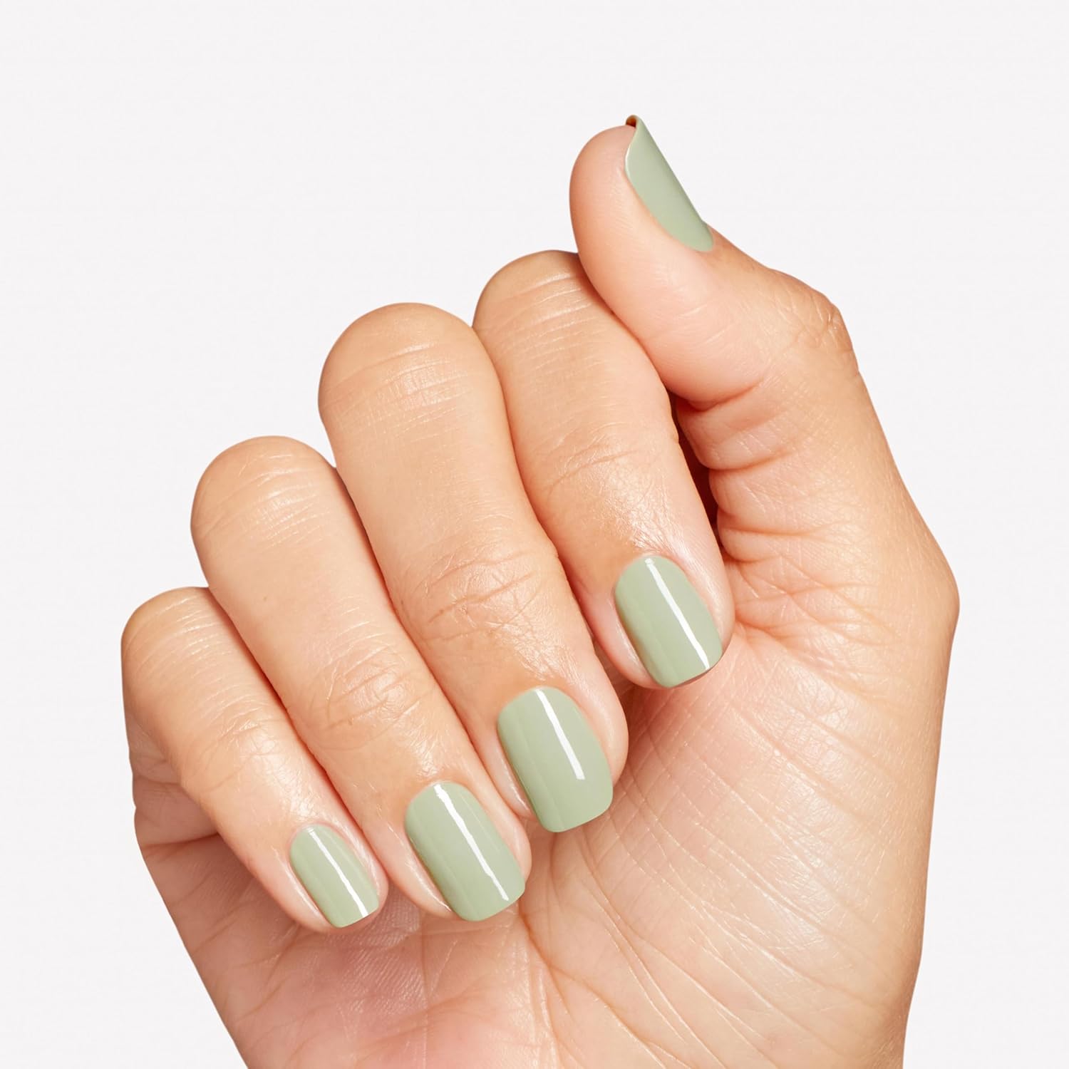 Thumbnail 4 de OPI Nature Strong Sage it for Later Sage Green Crème Nail Polish (15ml) — high-shine colour with up to 7-day wear