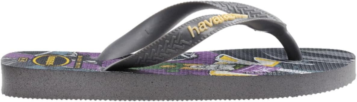 Thumbnail 5 de Havaianas Kids Max Herois infradito bambino e ragazzo grigio acciaio