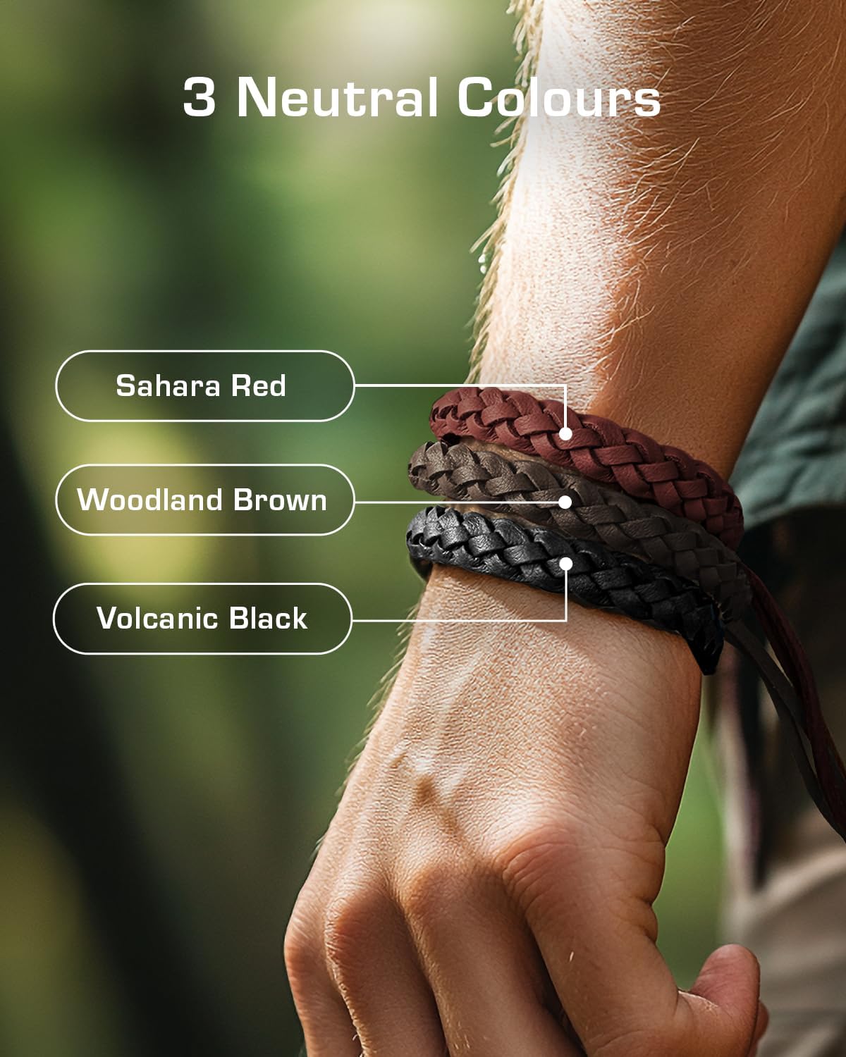 Detalle de Active Era Mosquito Repellent Bracelet (DEET-free) – Waterproof insect & midge bands, 18 pack