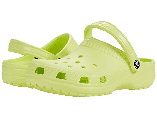 Detalle 1 de Crocs Classic Clogs (Best Sellers) – Zuecos Unisex Verde Lime Zest 33/34 EU