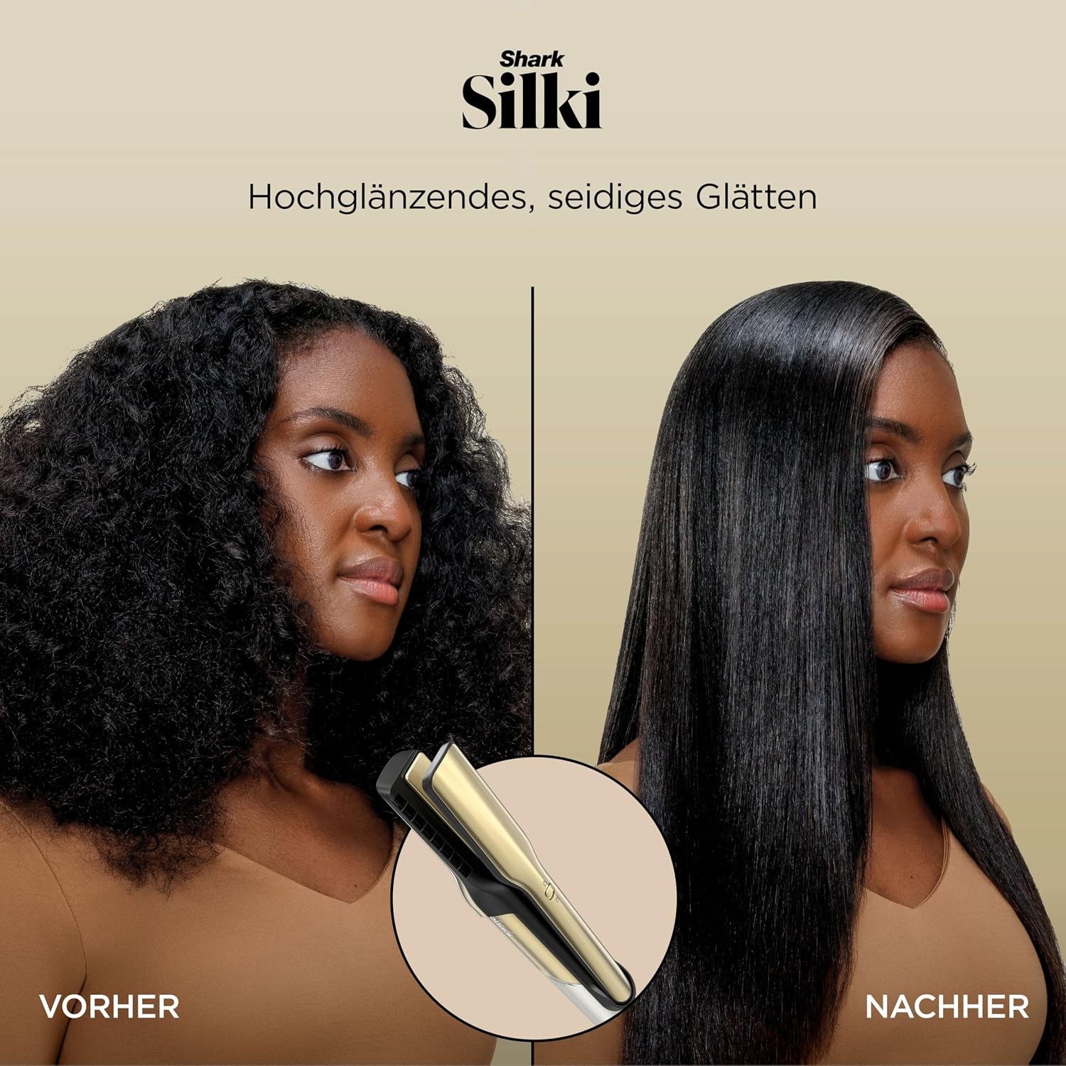 Detalle de Shark Glam Multistyler und Haartrockner – vielseitige Styling-Lösung mit Gloss-Lock-Technologie