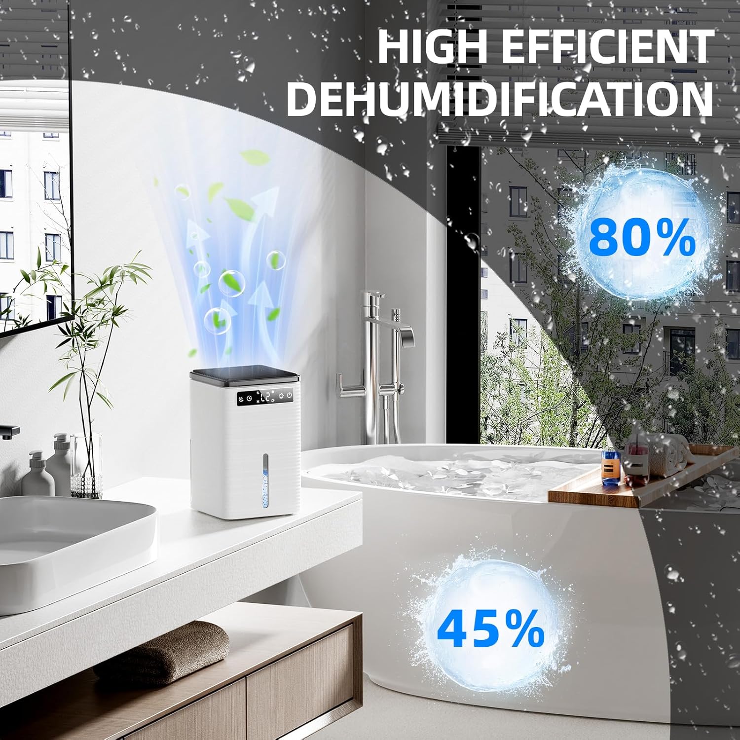 Thumbnail 2 de Deshumidificateur d Air Compact 2500ML