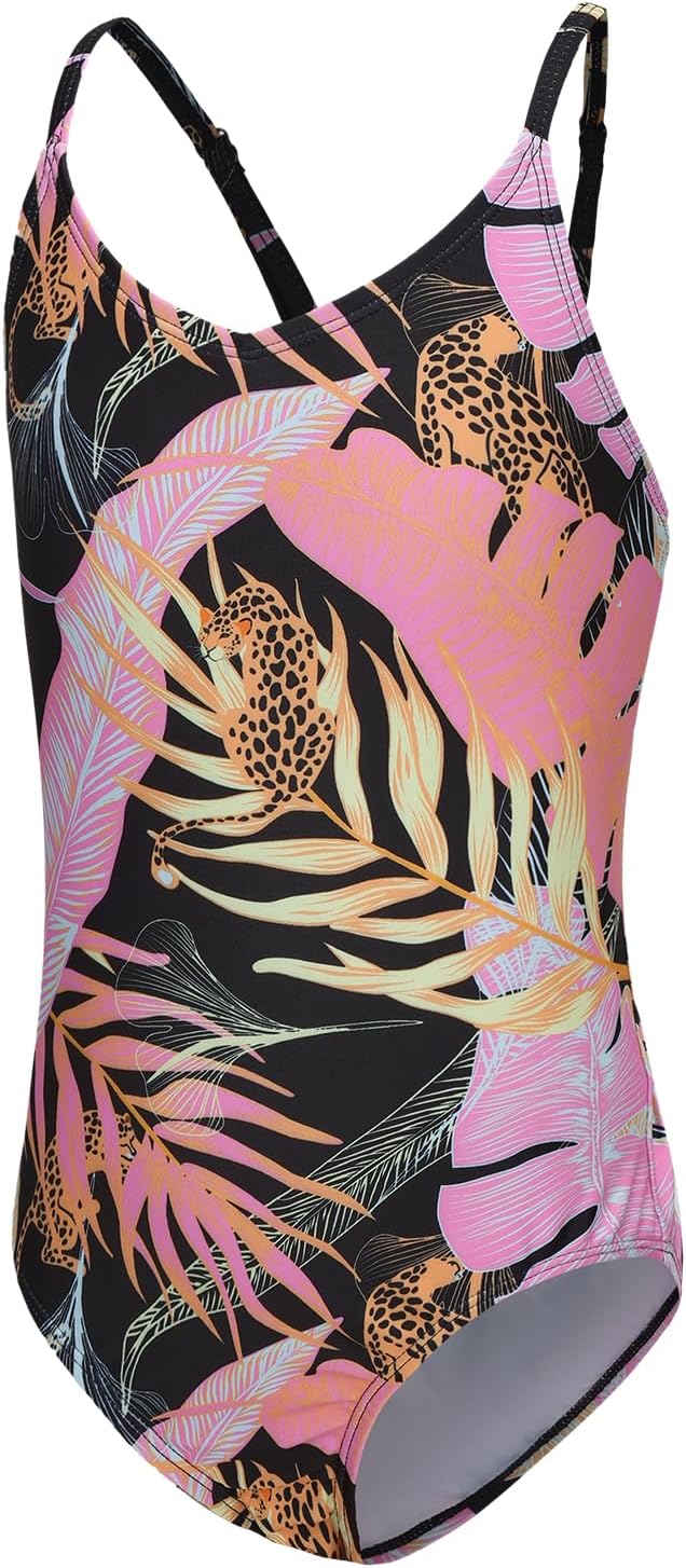 Thumbnail 6 de Aisyee girls mermaid one-piece swimming costume (adjustable straps, flounces) for ages 6–16