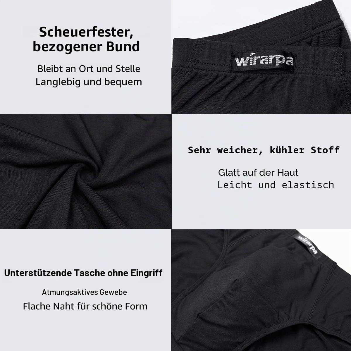 Thumbnail 4 de wirarpa Herren-Slip aus Microfaser (Größe S–XXXL) – bequeme Stretch-Unterwäsche