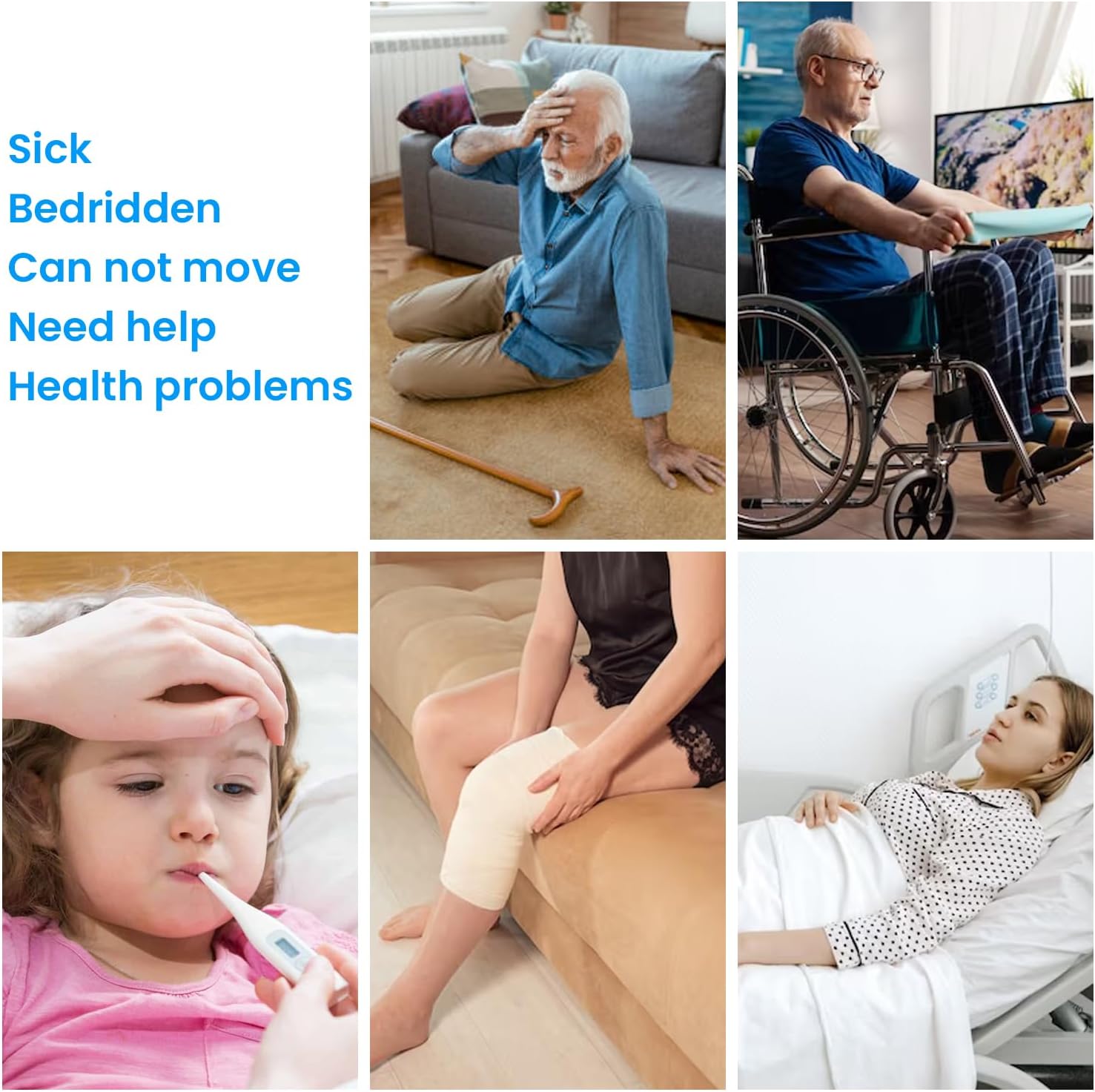 Thumbnail 4 de Wireless Pulsante Chiamata Emergenza per Anziani 500FT con 3 SOS, 2 Ricevitori e telecomando plug & play