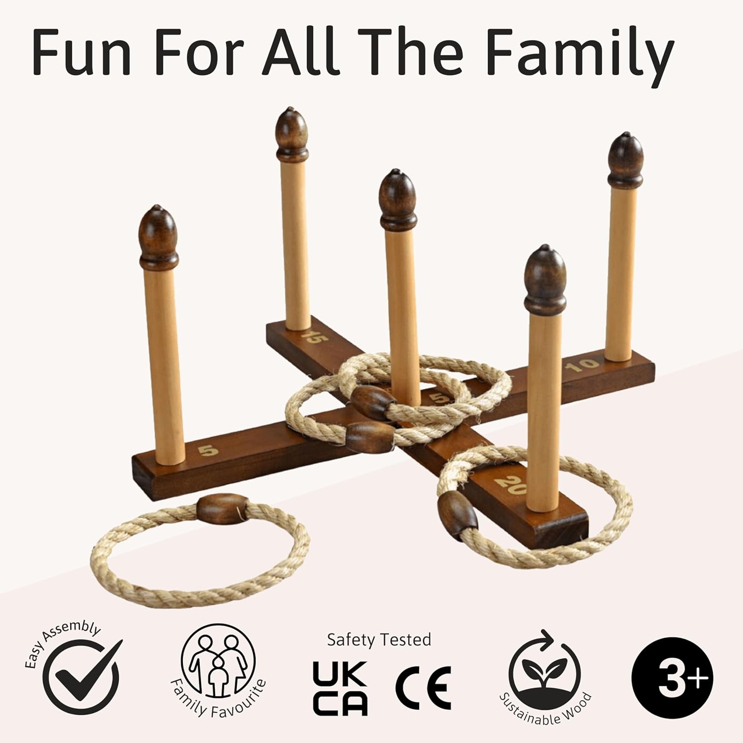 Thumbnail 5 de Quoits Original Compact Quoits set