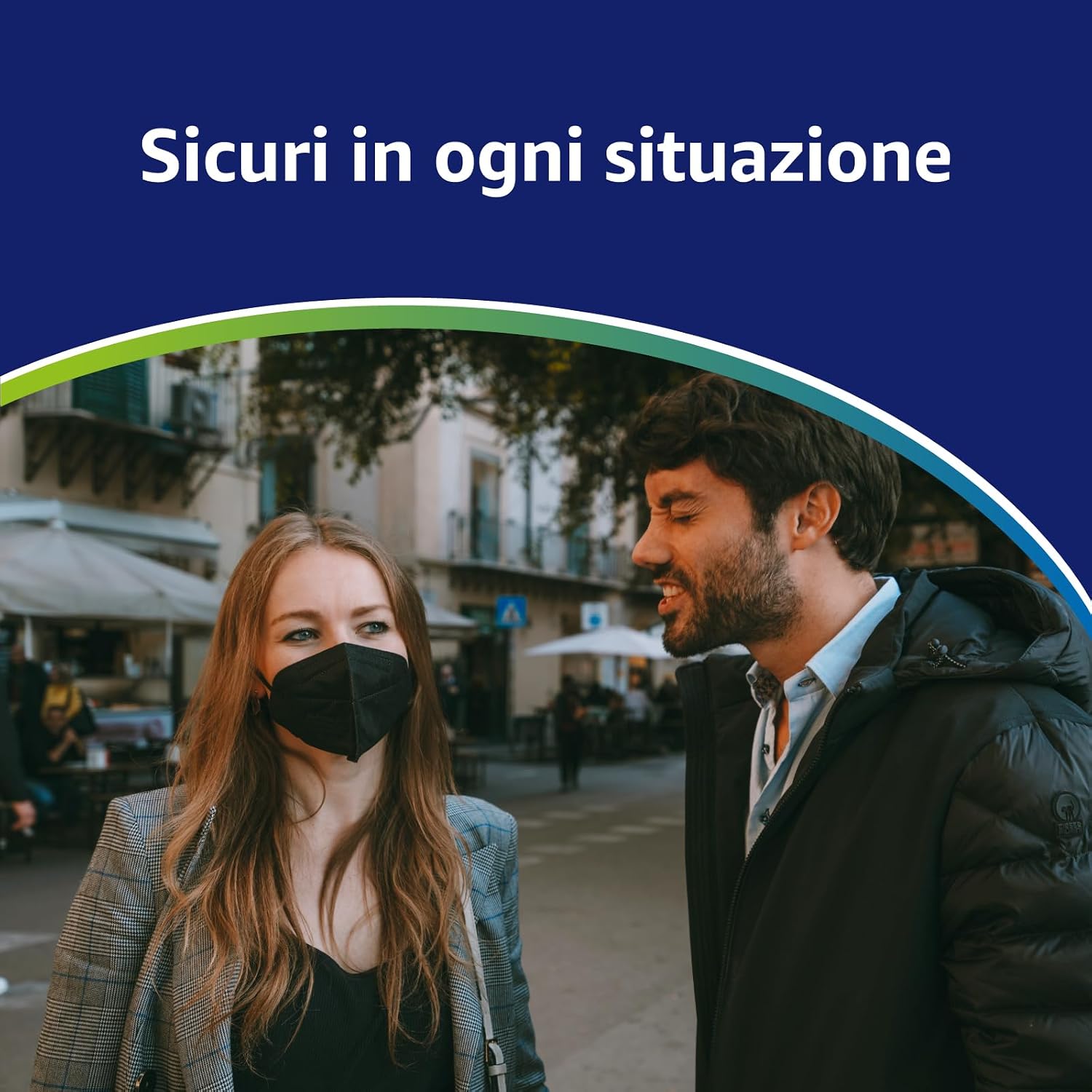 Thumbnail 6 de Polonord Adeste 50 Mascherine FFP2 nere NR D – Comfort, filtrazione e controllo di qualità