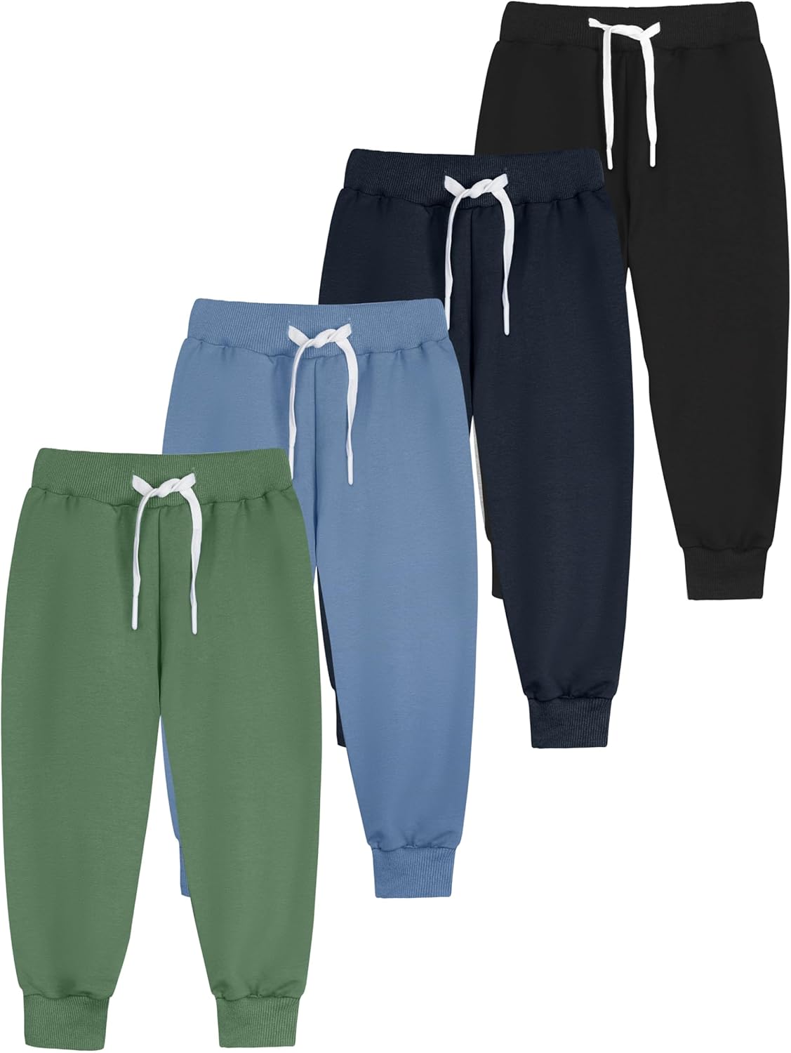 Thumbnail 5 de Resinta Toddler Boys Joggers 4-Pack cotton pants