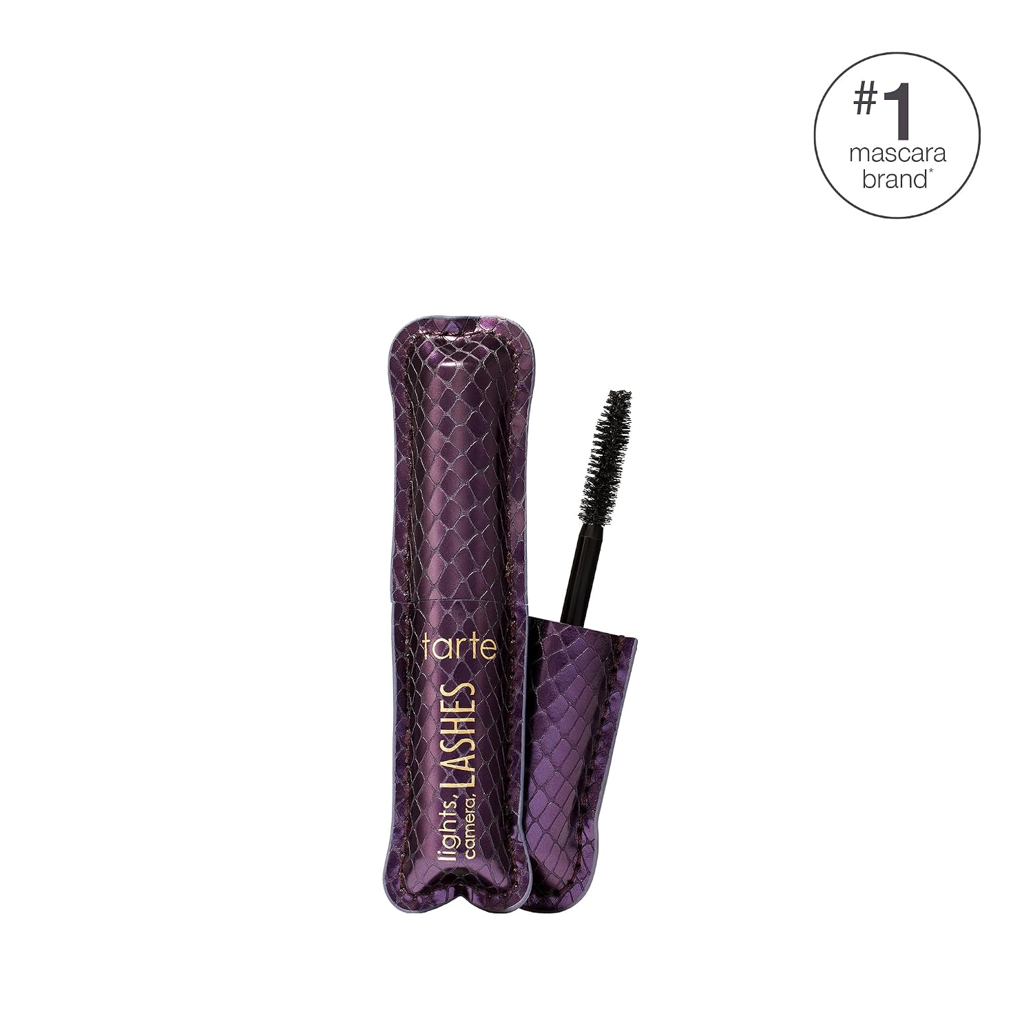 Detalle 2 de tarte Lights, Camera, Lashes 4-in-1 Mascara for Volume, Length & Curl
