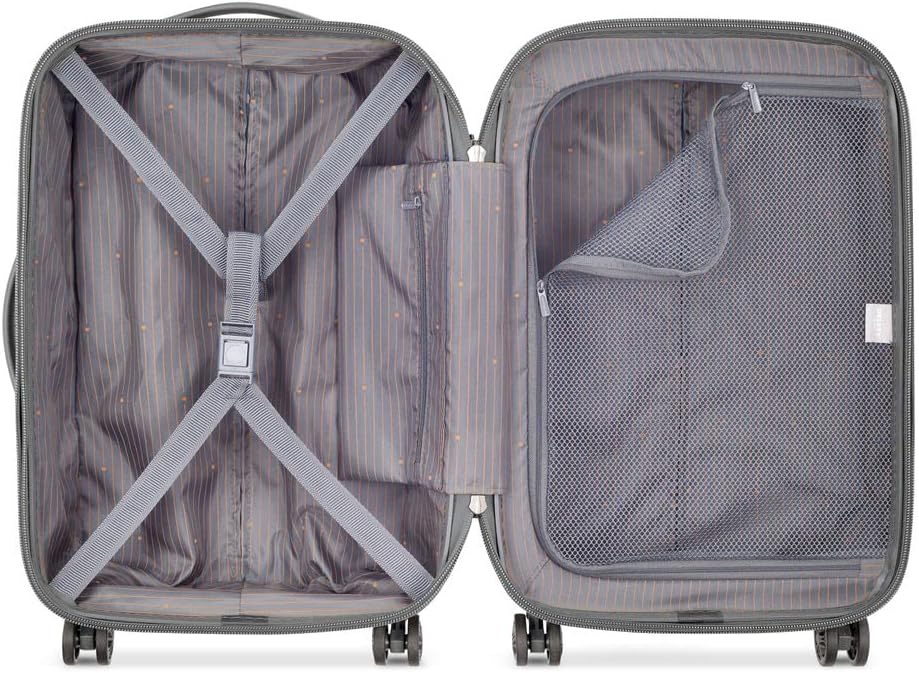 Thumbnail 4 de Delsey Paris Caumartin Plus – Valise cabine rigide polycarbonate grise (55x35x25 cm, 41 L)