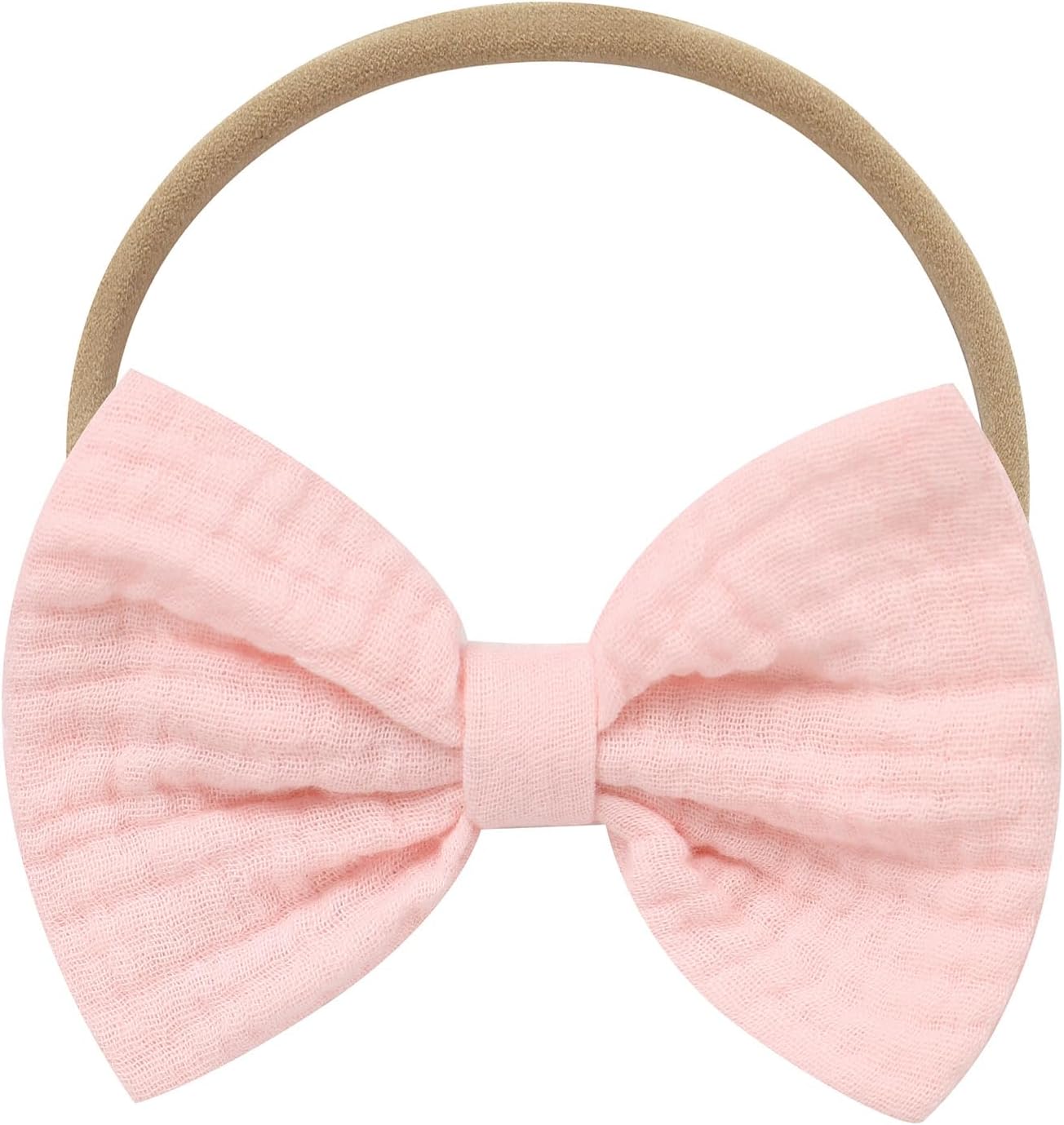 Thumbnail 5 de EFOGEP Baby Girls First Birthday Outfit: Princess Long Puff Sleeve Tulle Dress & Bowknot Headband 2-Piece Set