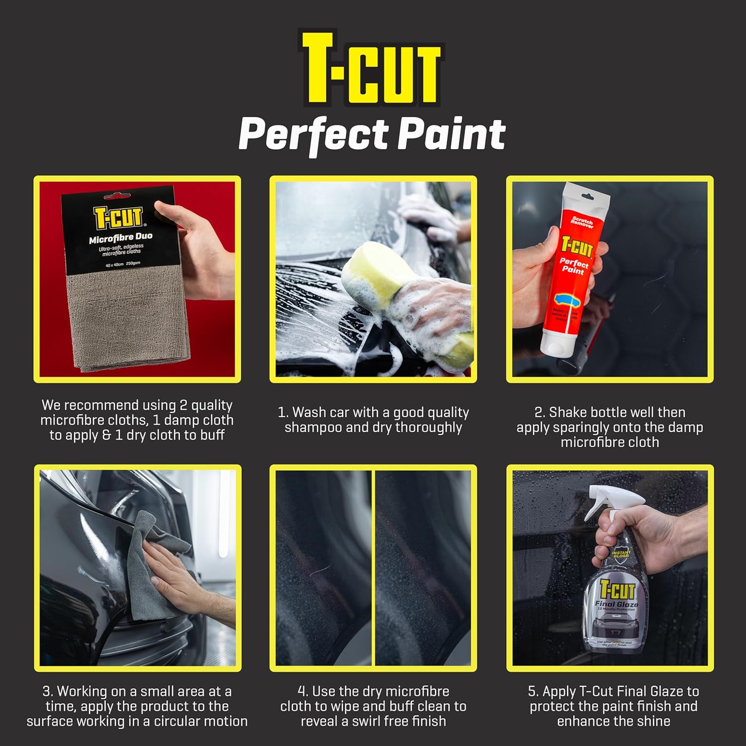 Thumbnail 5 de T-Cut Perfect Paint Scratch Remover 150 g: lucidante per graffi e segni sulle nuove vernici