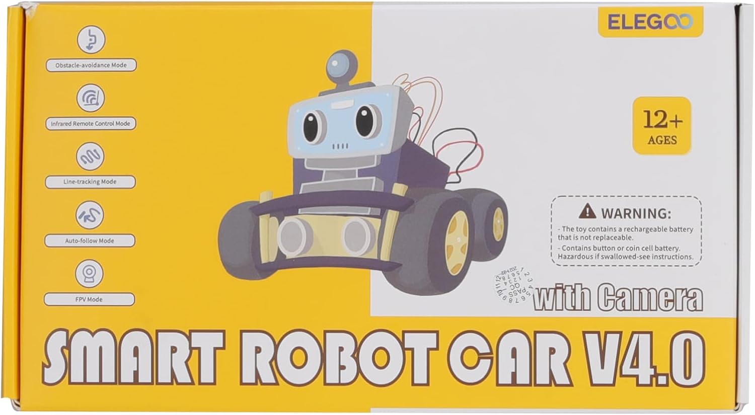 Detalle de ELEGOO Smart Robot Car Kit compatible with Arduino IDE (UNO R3) — a practical starter for DIY robotics