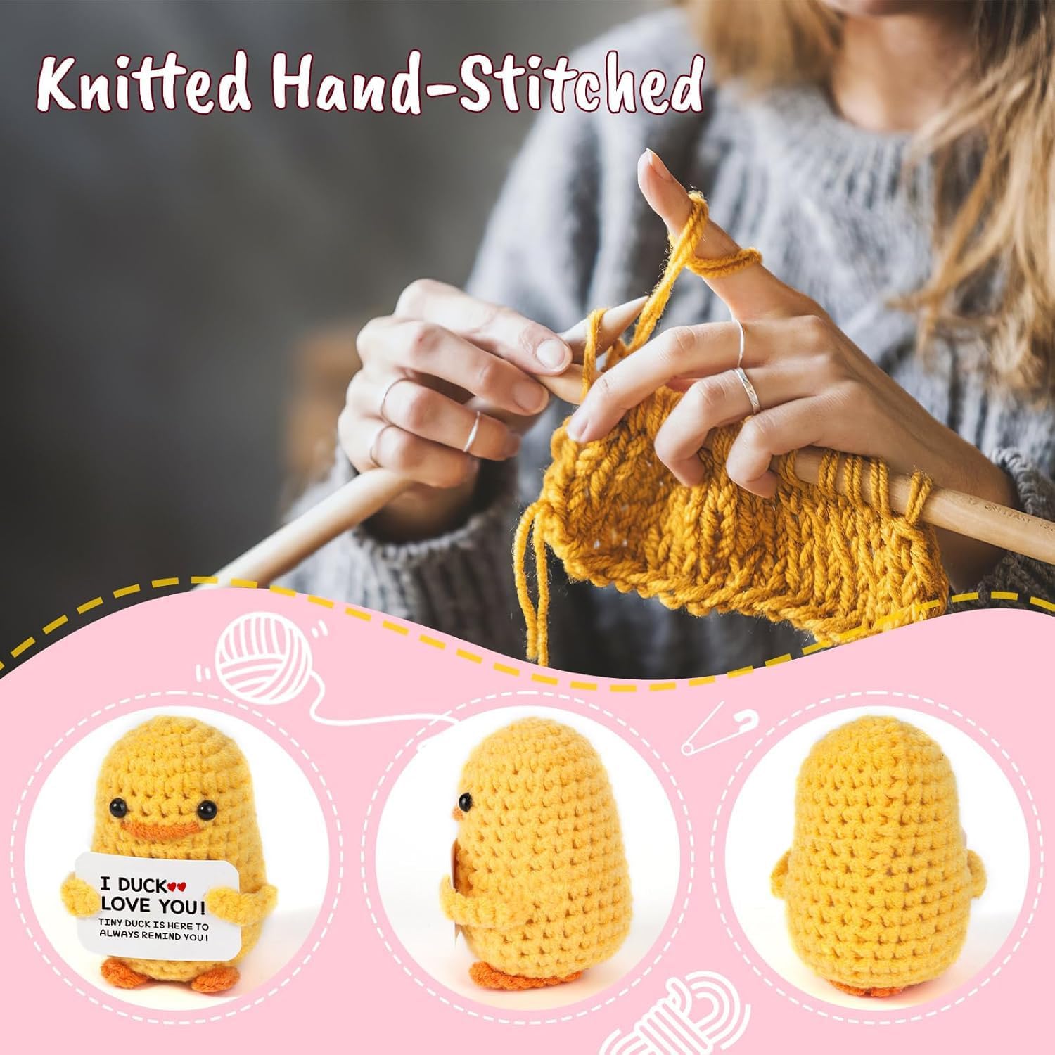 Detalle de MBL Crochet Duck