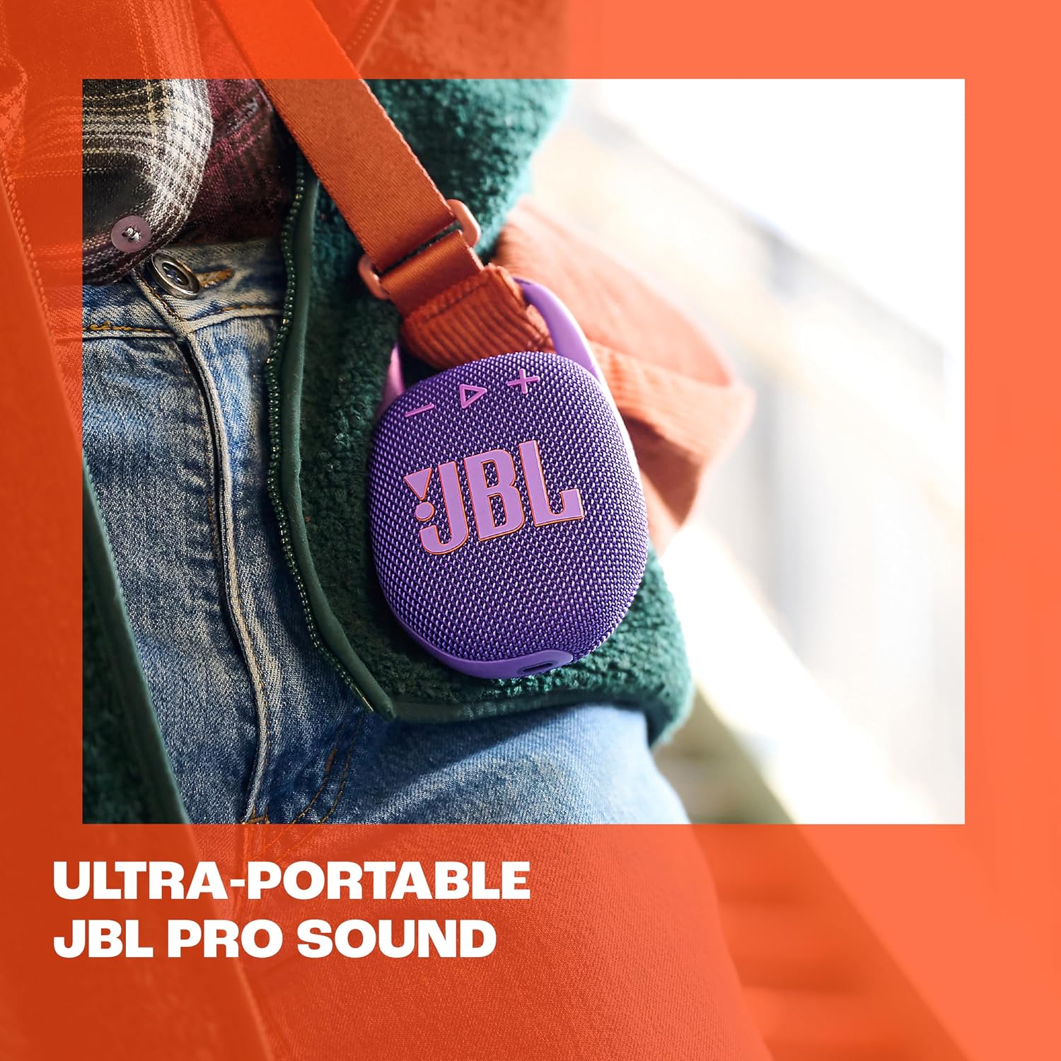 Thumbnail 1 de JBL Clip 5: Ultra-Portable Bluetooth Speaker with Integrated Carabiner