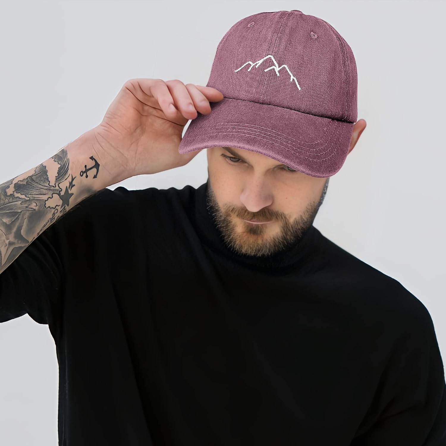 Detalle de HeyCaps baseball cap 7 cm peak