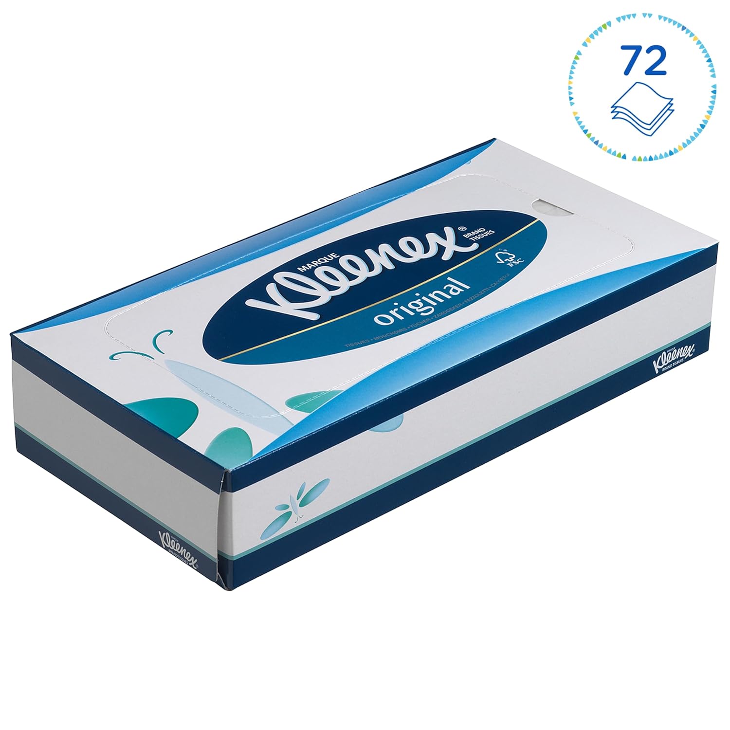 Thumbnail 2 de Kleenex Model 8824 3‑ply Facial Tissues, 864 total
