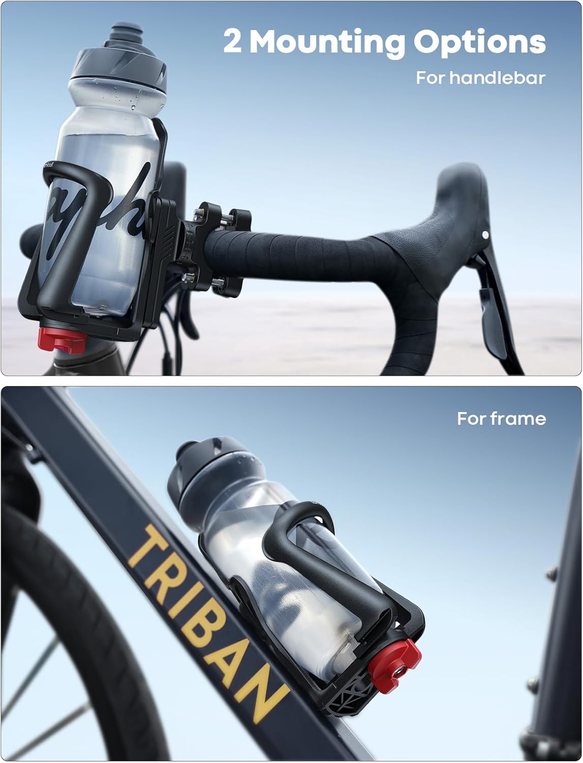 Thumbnail 3 de Lamicall Adjustable Bike Water Bottle Holder