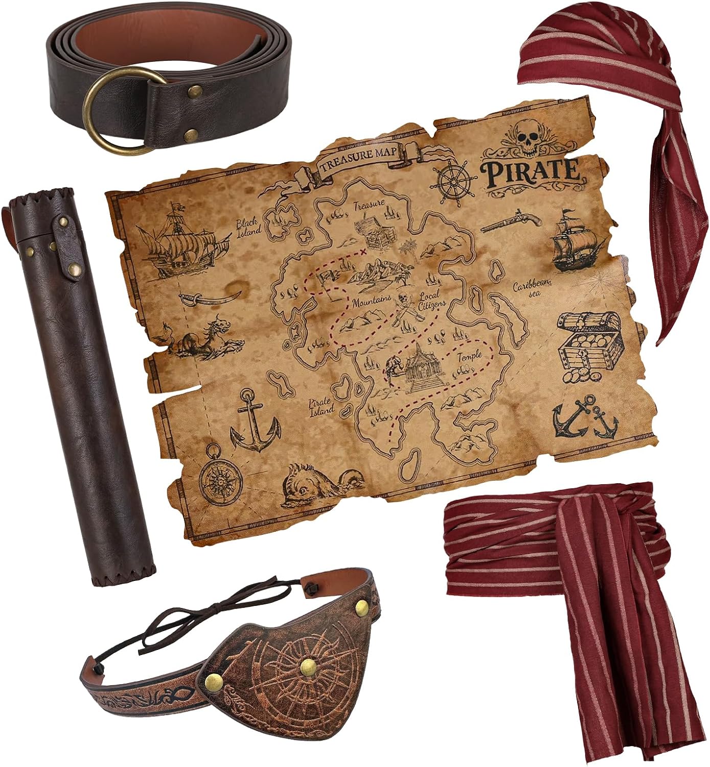 Thumbnail 1 de HiiFeuer Piratenkostüm Mittelalter