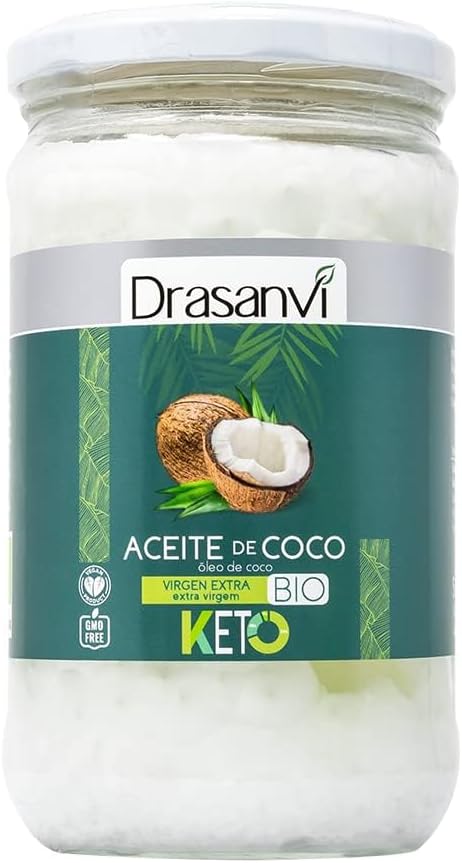 Imagen de DRASANVI Aceite de Coco Virgen Extra KETO 🌴 500ml Bio en OfertitasTOP