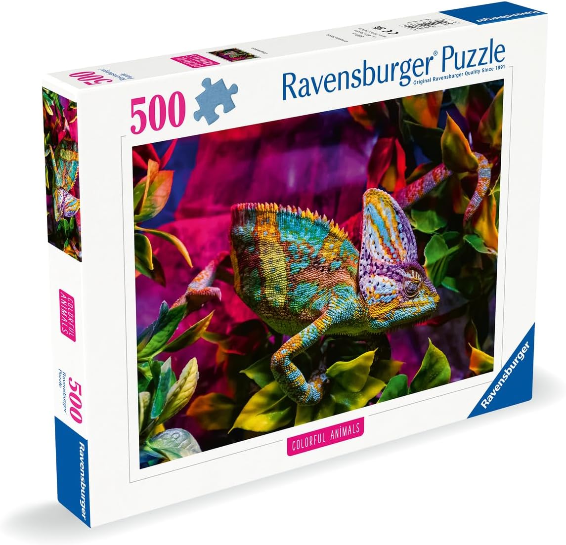 Thumbnail 1 de Ravensburger Puzzle Adulte 500 pièces Caméléon (à partir de 12 ans) – 12001333