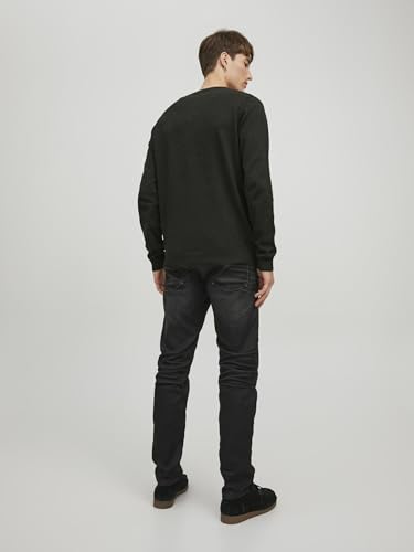 Detalle de JACK & JONES Jjebasic Knit Crew Neck L suéter para hombre