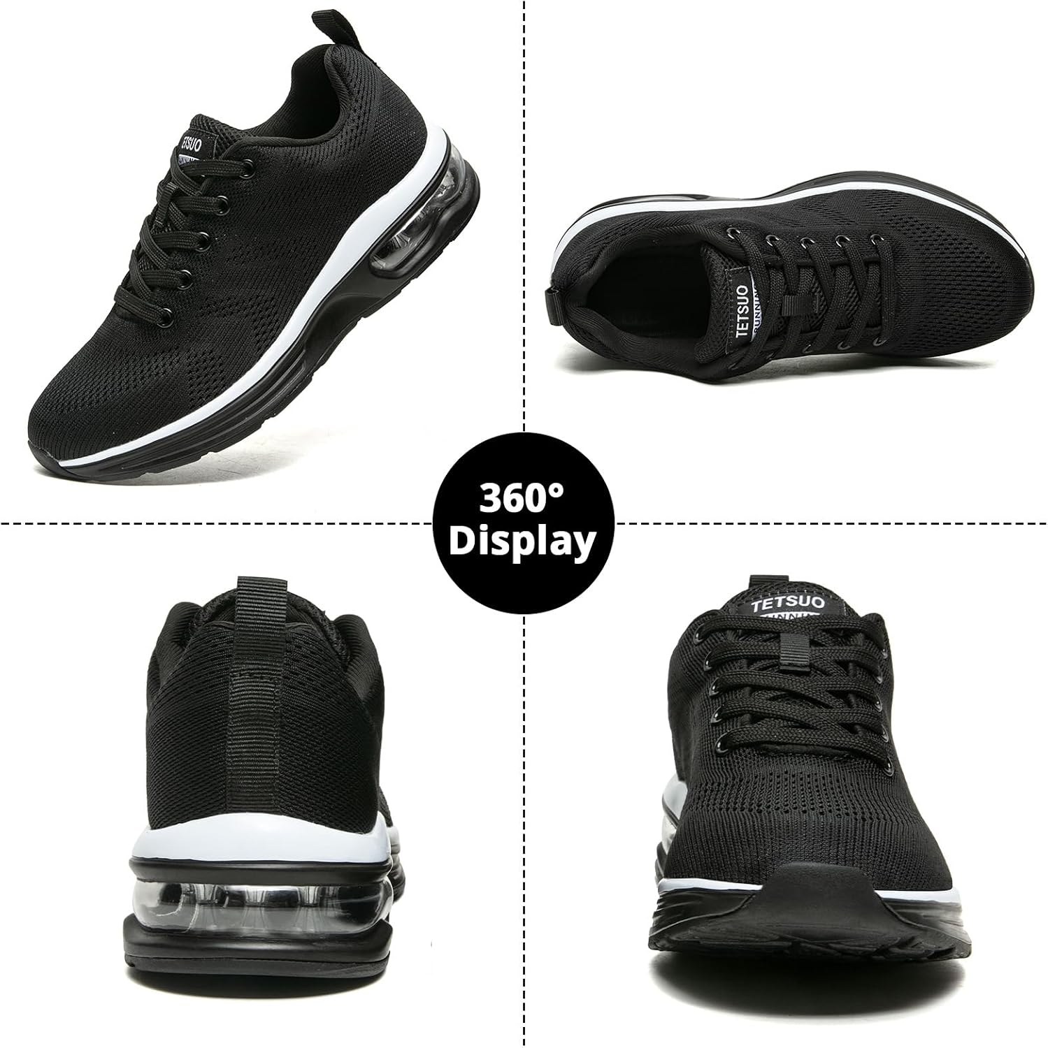 Detalle 2 de Womens Trainers Breathable Running Shoes