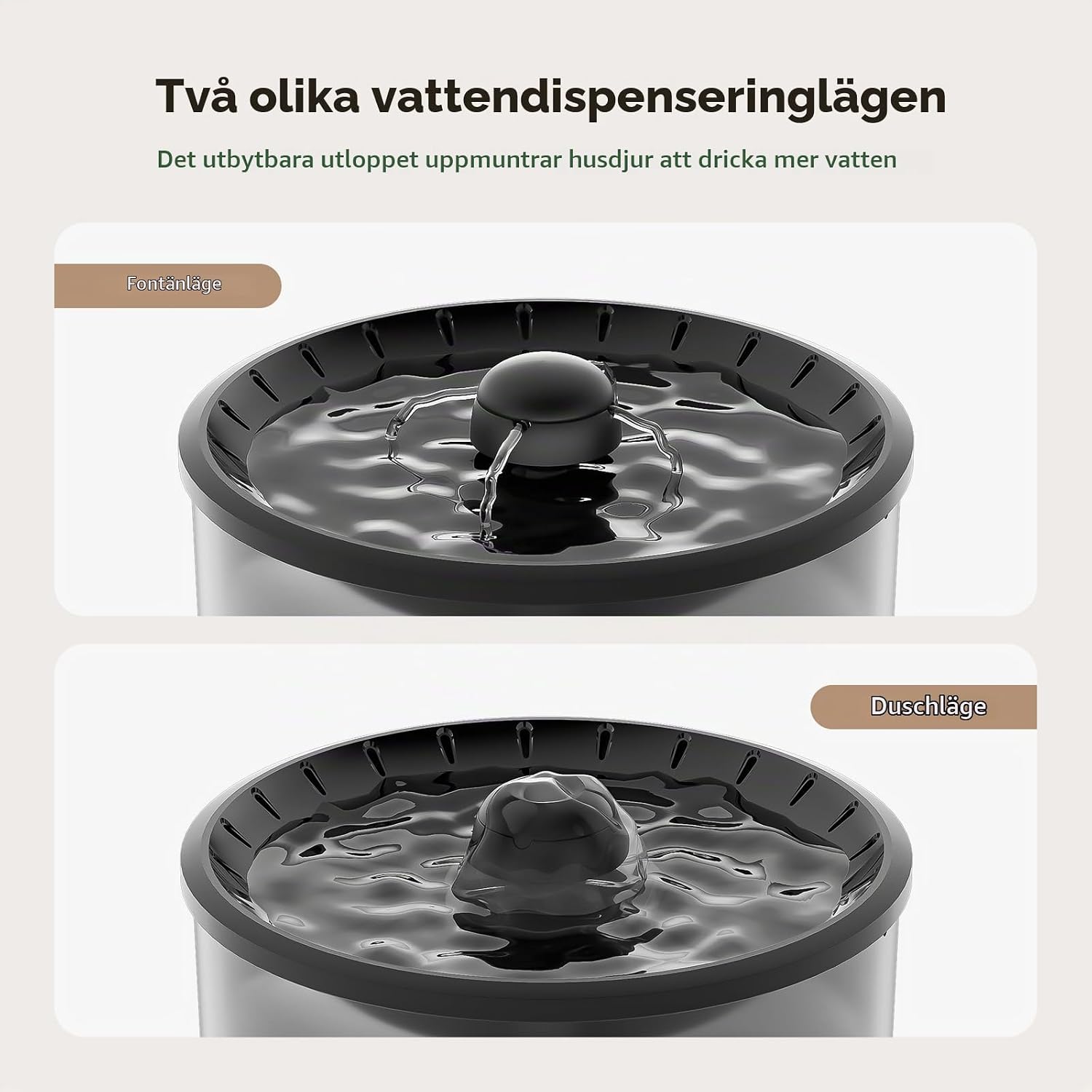 Detalle 1 de IMIPAW automatisk kattmatare och vattenautomat med timer och 3 l kapacitet