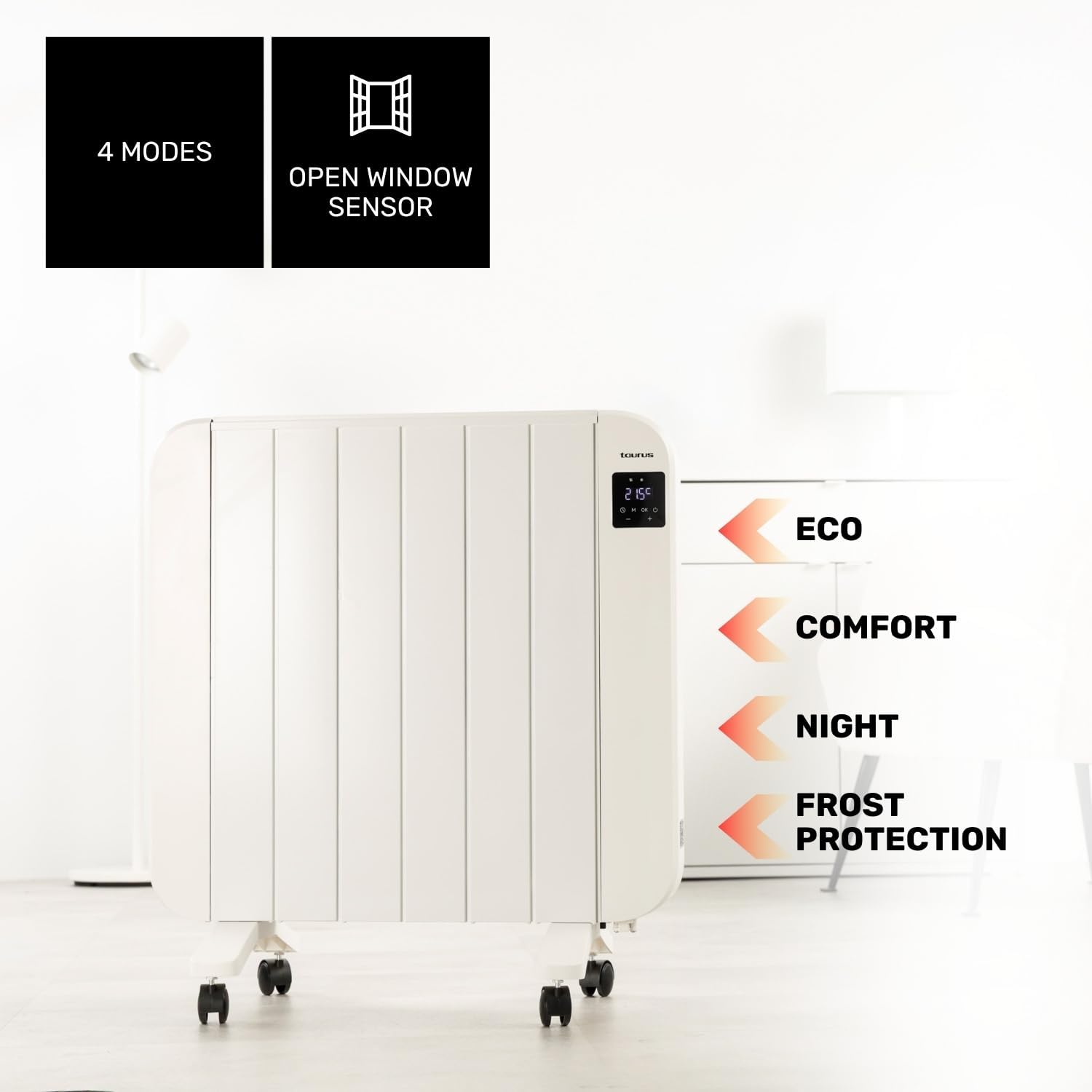 Thumbnail 3 de Taurus Radiatore Elettrico Persia 1500W