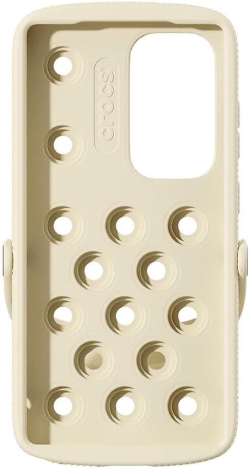 Thumbnail 2 de Samsung Galaxy S25 Ultra – Coque silicone Crocs avec 2 charms Jibbitz, beige