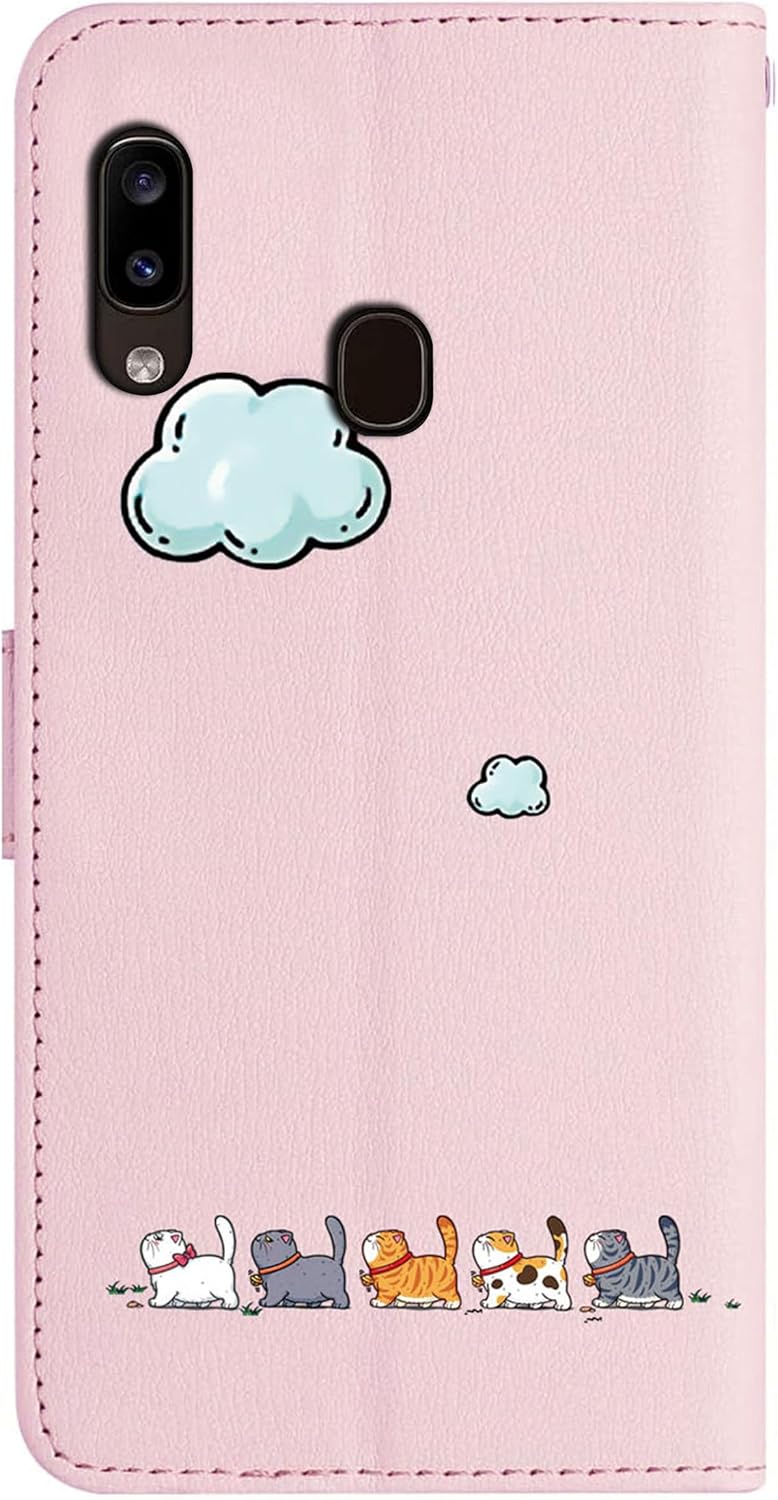 Detalle 2 de FALUWONRU Galaxy A20e case wallet