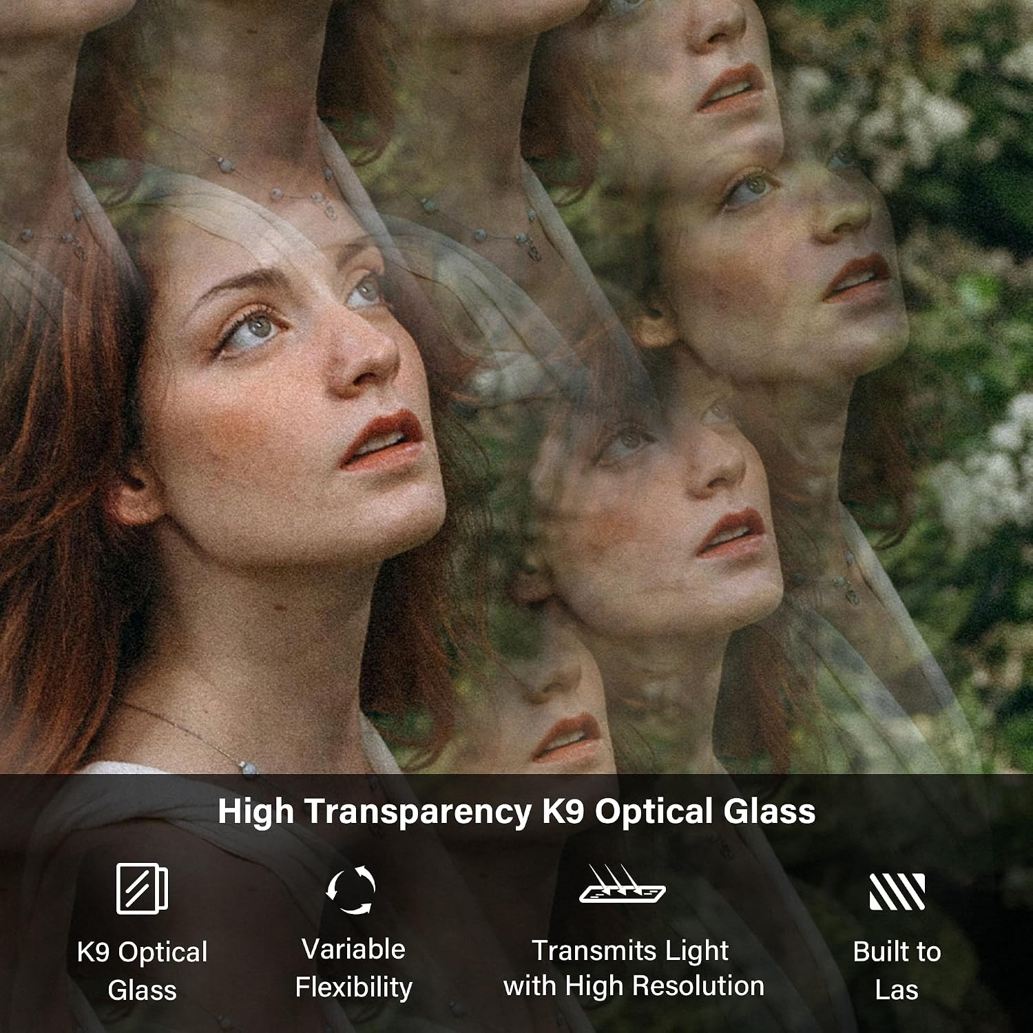 Thumbnail 2 de Walking Way Kaleidoscope Prism Lens Filter 77mm – Optical Glass Special Effect