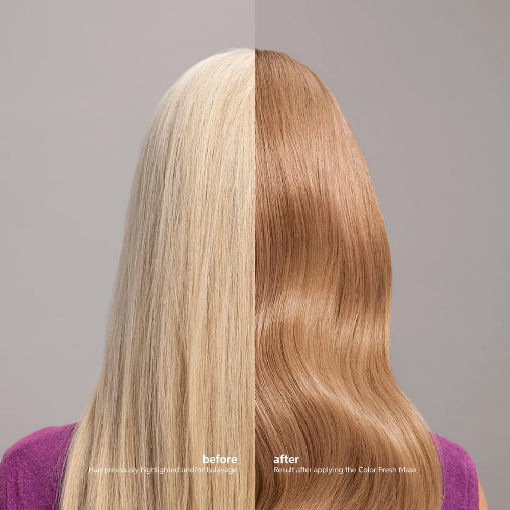 Detalle de Wella Professionals COLOR FRESH MASK – Maschera Colorata per capelli biondi