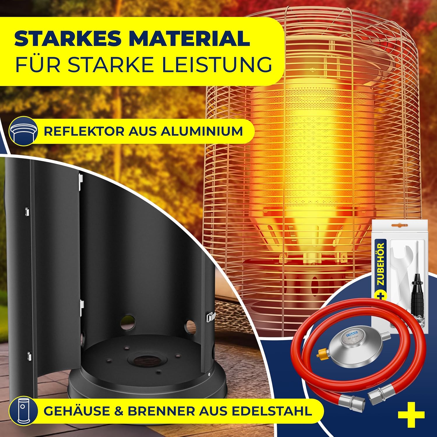 Thumbnail 5 de KESSER KE12 Heizstrahler Terrassenheizer