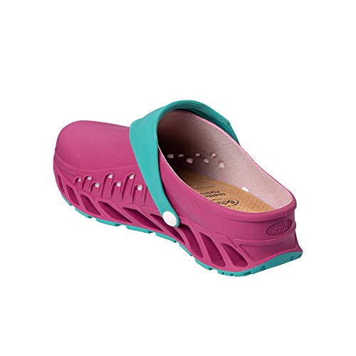 Detalle de Scholl Evoflex: Scarpe da Lavoro Unisex per Settore Medico (Fuchsia, 44 EU)