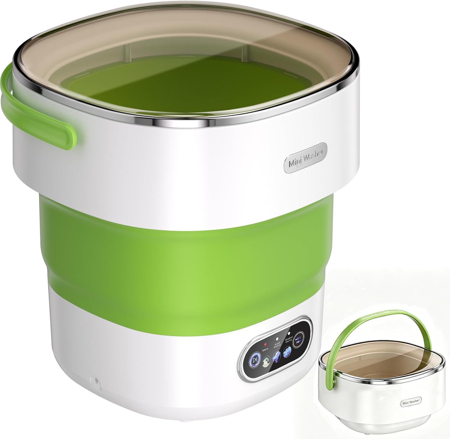 Zeynor 20L Mini Portable Washing Machine, Foldable Top-Load Washer