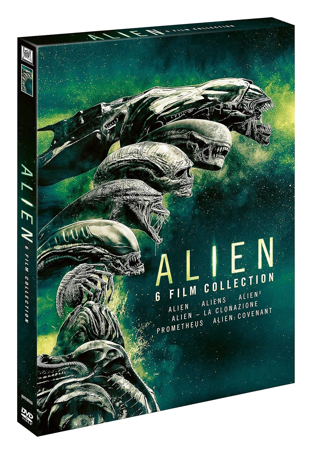 Detalle de Cofanetto Alien 1-6 DVD, saga completa đź“€