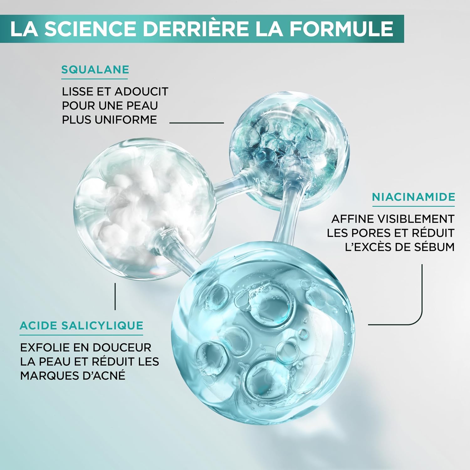 Detalle de Garnier PureActive salicylzuurpeelinglotion 120 ml met niacinamide en AHA