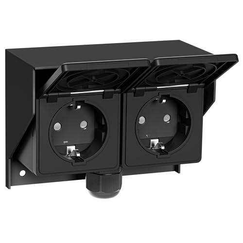 Thumbnail 1 de ledscom.de PIWI enchufe exterior IP44 2 contactos