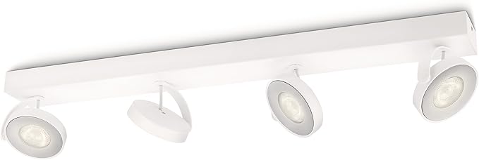 Detalle de Philips myLiving Clockwork - Barra de 4 focos LED 🕯