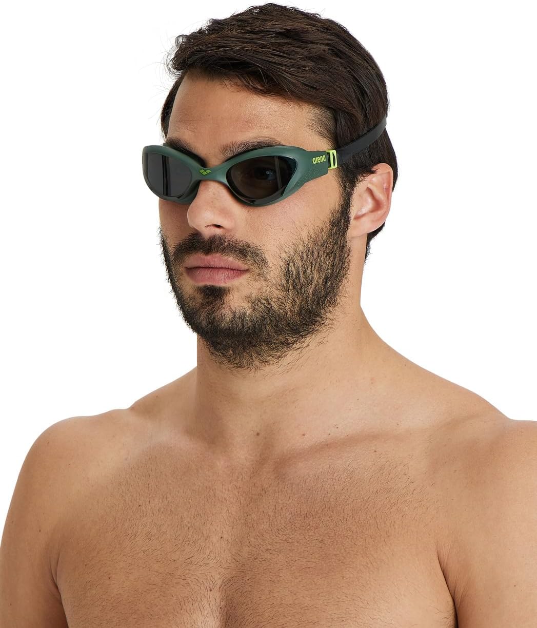 Detalle de Lunettes de natation The One — anti-buée, grandes lentilles et confort tout au long de la séance