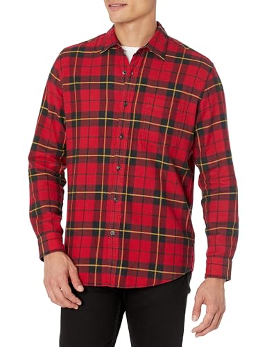 Detalle de Amazon Essentials Camisa franela cuadros grandes M