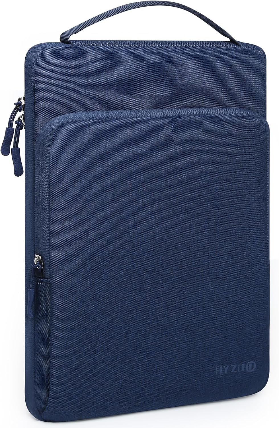 Detalle de HYZUO 13 Zoll Laptoptasche Hülle für 13" MacBook & iPad (Navy Blau) – mit stoßfestem Innenfutter