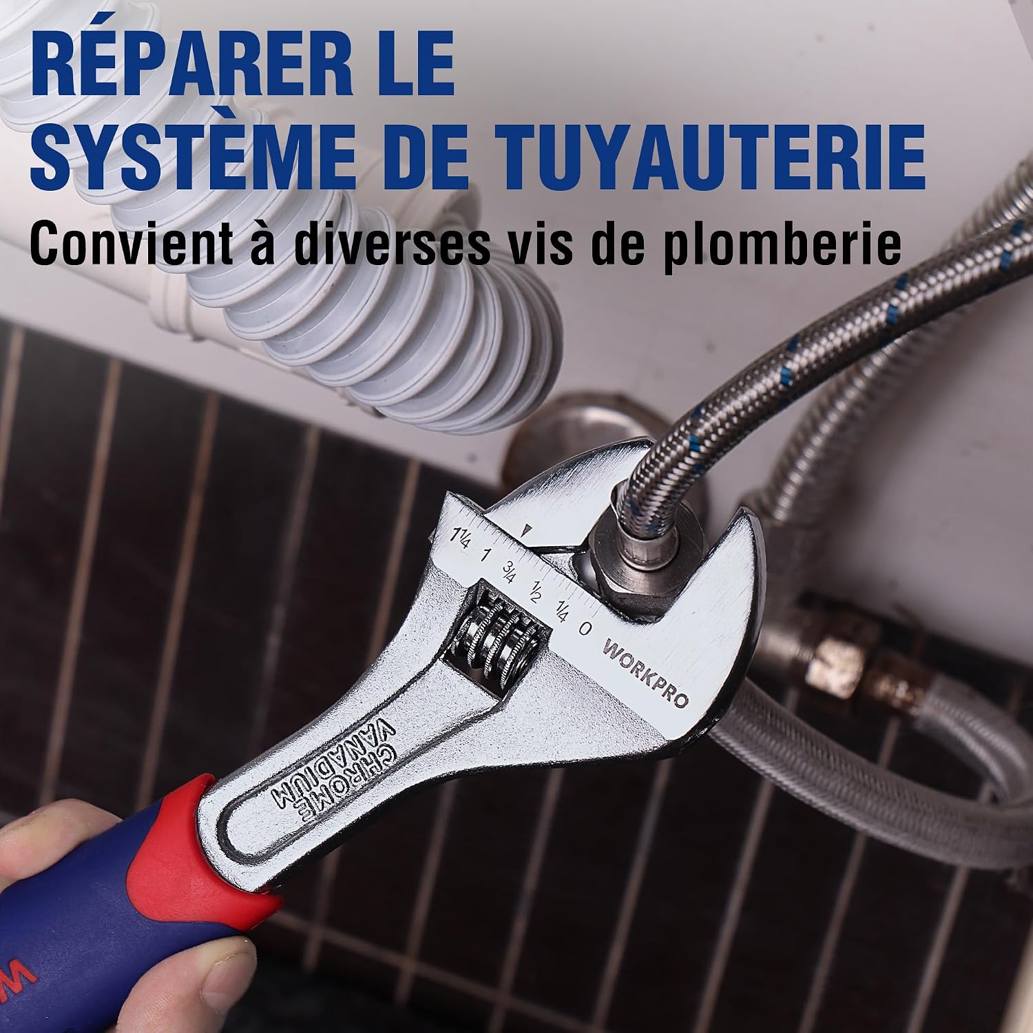Thumbnail 6 de WOKRPRO Clés à molette 150-250 mm 🛠